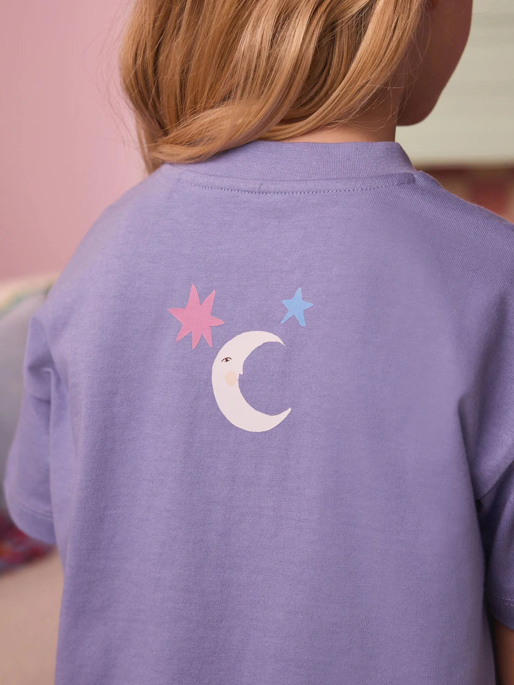 Eleanor Bowmer Blue Moon Child 100% Cotton T-Shirt