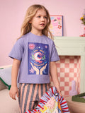 Eleanor Bowmer Blue Moon Child 100% Cotton T-Shirt
