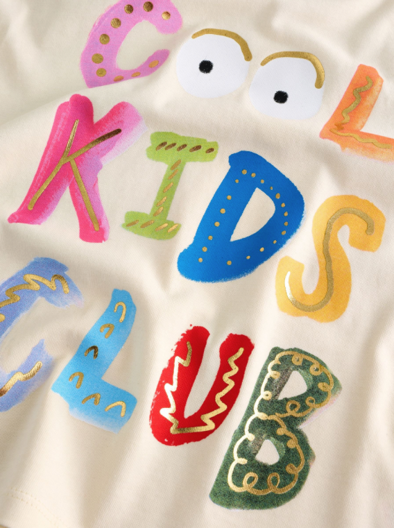 Eleanor Bowmer Kids Pink Cool Club Cotton T-shirt