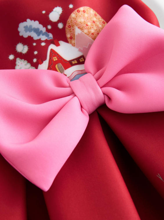 Cath Kidston Red Scuba Occasion Dress