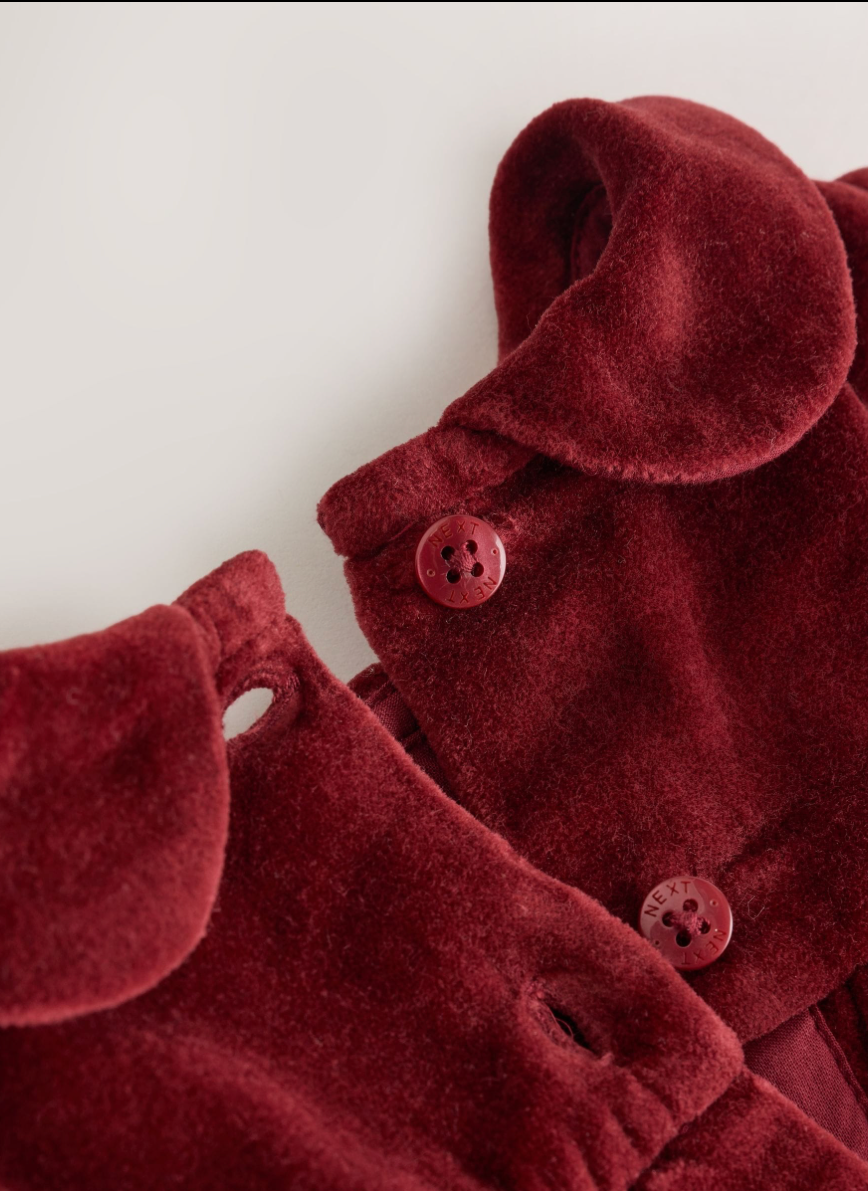 Christmas Baby Velvet Dress