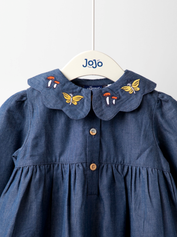 Blue Gruffalo Chambray Button Through Dress